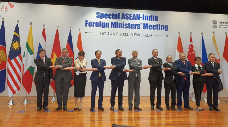 Hội nghị Bộ trưởng Ngoại giao đặc biệt Ấn Độ - ASEAN diễn ra từ ngày 16-17/6. (Ảnh: VNA)
