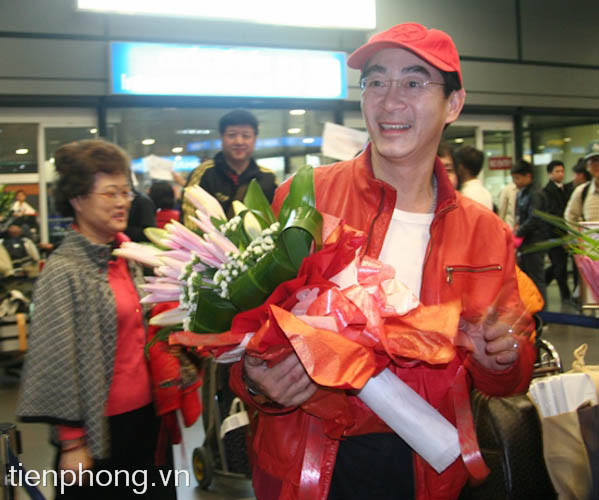 Đây là lần đầu tiên Lục Tiểu Linh Đồng đến Hà Nội Ảnh: Xuân Tùng.