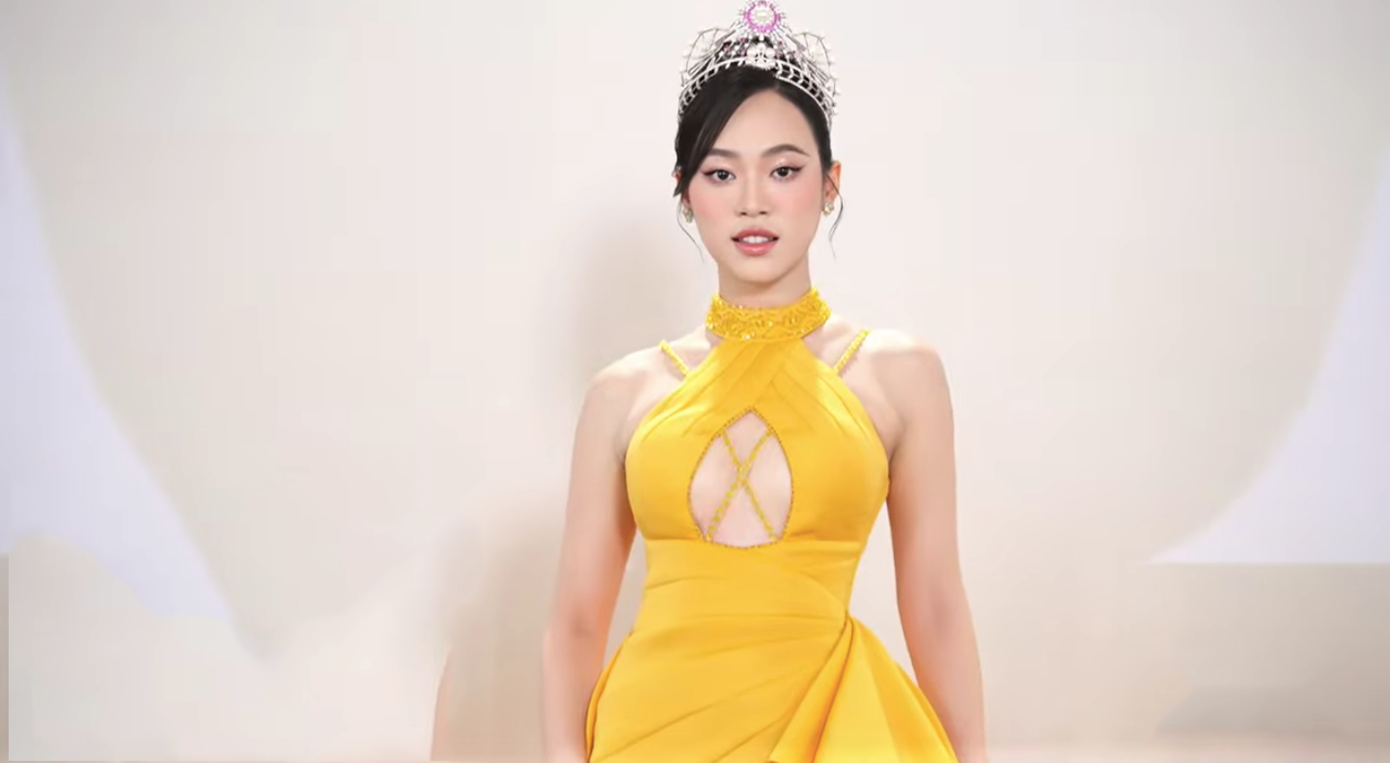 Á hậu Trịnh Thuỳ Linh, Ngọc Thảo cùng diện trang phục cut-out gợi cảm.