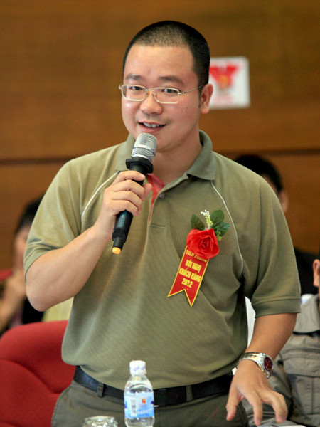 Ông Ngô Thành Đạt, Giám đốc kinh doanh Công ty CP Thế giới số Trần Anh,