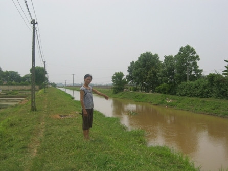 Hiện trường, nơi phát hiện thi thể chị Nguyễn Hoàng Yến