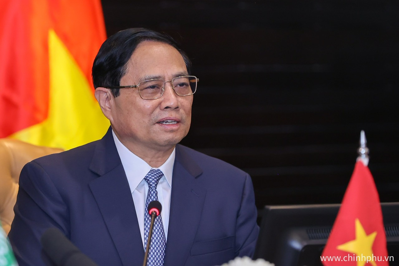 Thủ tướng Phạm Minh Chính phát biểu tại diễn đàn Thủ tướng Phạm Minh Chính phát biểu tại diễn đàn