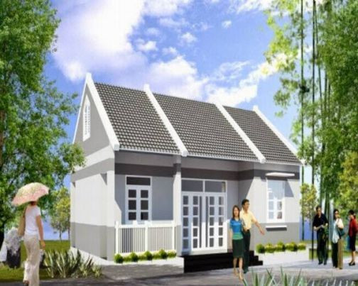 Nhà 'cấp 4'... kiểu biệt thự với 200 triệu đồng ảnh 2