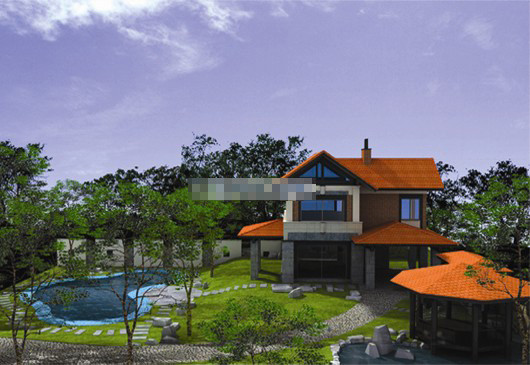 Thiết kế biệt thự nhà vườn 150m2 đẹp mê mẩn ảnh 1