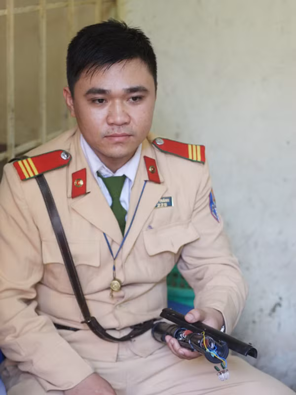 Thượng Sĩ Nguyễn Hữu Thành – đội CSGT số 2 (Công an Hà Nội)