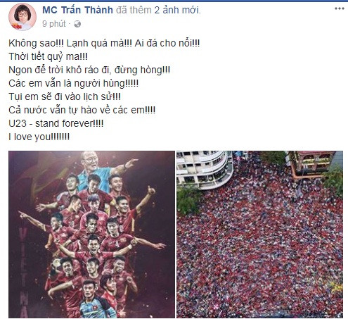 Sao việt chia sẻ sau Chung kết U23 Việt Nam- U23 Uzbekistan 