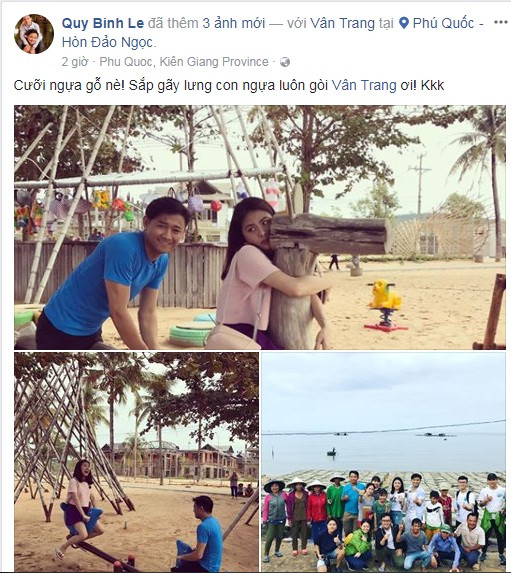 Dòng trạng thái mới nhất của Quý Bình