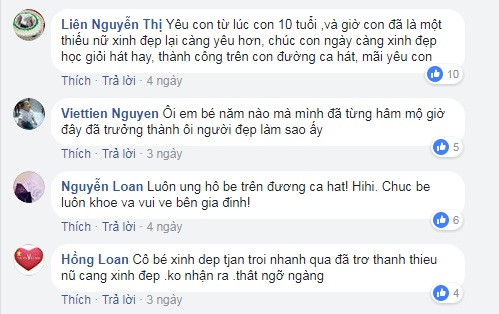 Phương Mỹ Chi ra dáng thiếu nữ