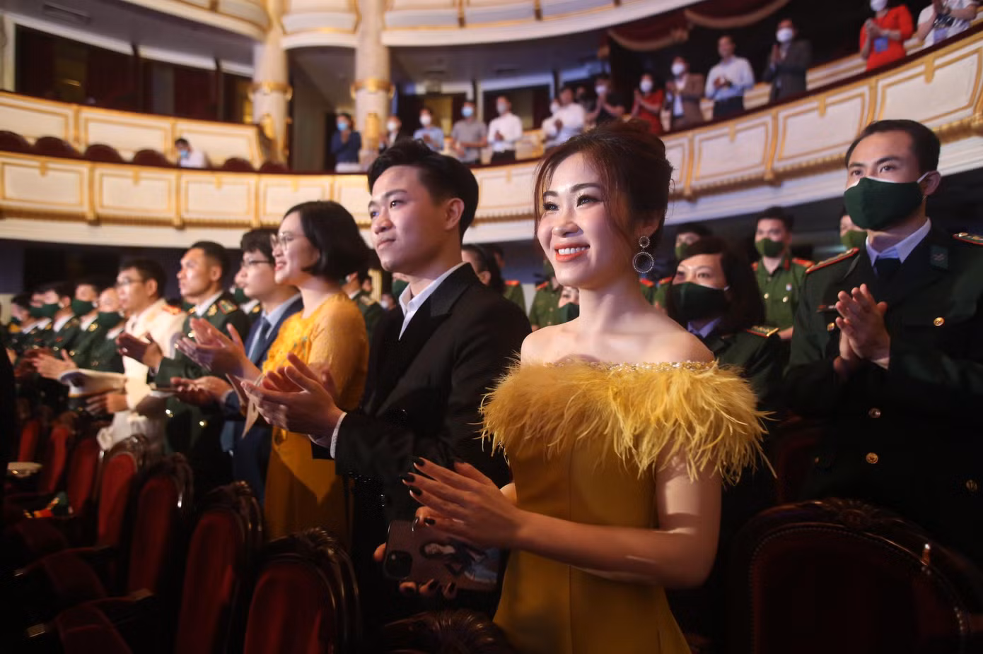 Các Gương mặt trẻ Việt Nam tiêu biểu và triển vọng năm 2021 dự lễ tuyên dương Các Gương mặt trẻ Việt Nam tiêu biểu và triển vọng năm 2021 dự lễ tuyên dương