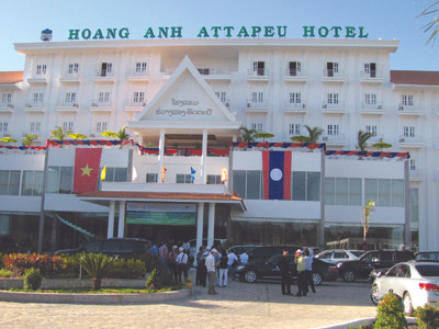 KS HAGL tại Attapeu, một trong những tỉnh của Tam giác Phát triển