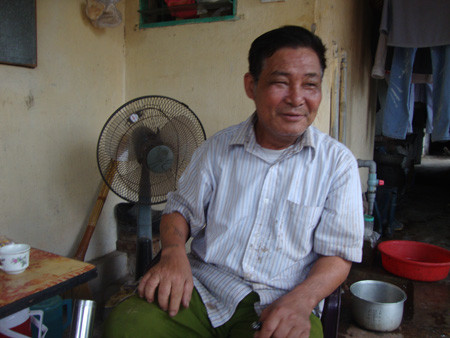 Ông Đoàn Văn Tịch (nguyên trưởng thôn Vũ Xá)