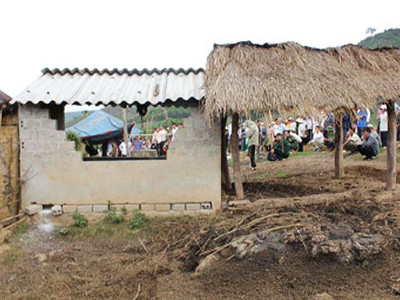 Hiện trường vụ Cao Thị Liễu đốt chồng. Hiện trường vụ Cao Thị Liễu đốt chồng