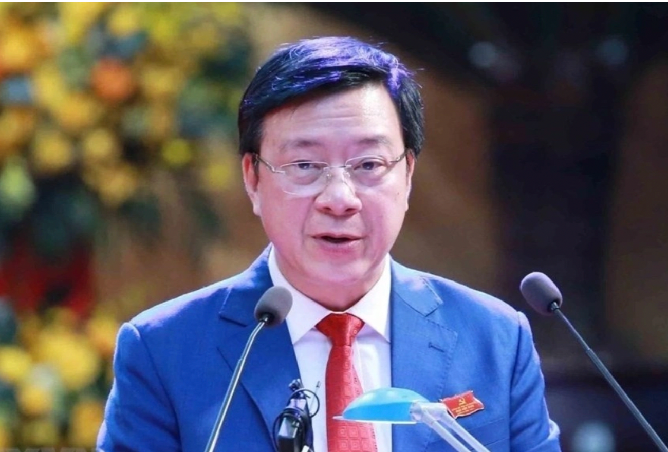 Bí thư Tỉnh ủy Hải Dương Phạm Xuân Thăng khi chưa bị bắt. Ảnh: TTXVN.