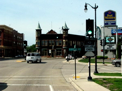 Một góc thị trấn Marinette Ảnh: Internet.