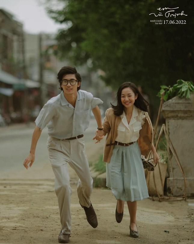 Tạo hình của Hoàng Hà trong phim "Em và Trịnh".