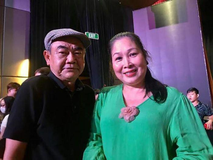 NSND Hồng Vân và NSND Việt Anh.