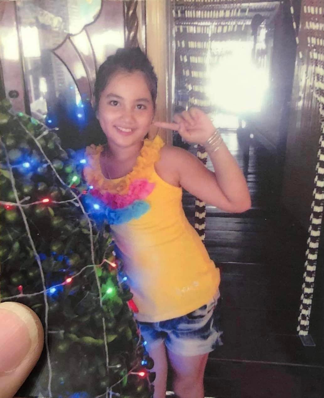 So với hiện tại, cô nàng được cho "dậy thì thành công".