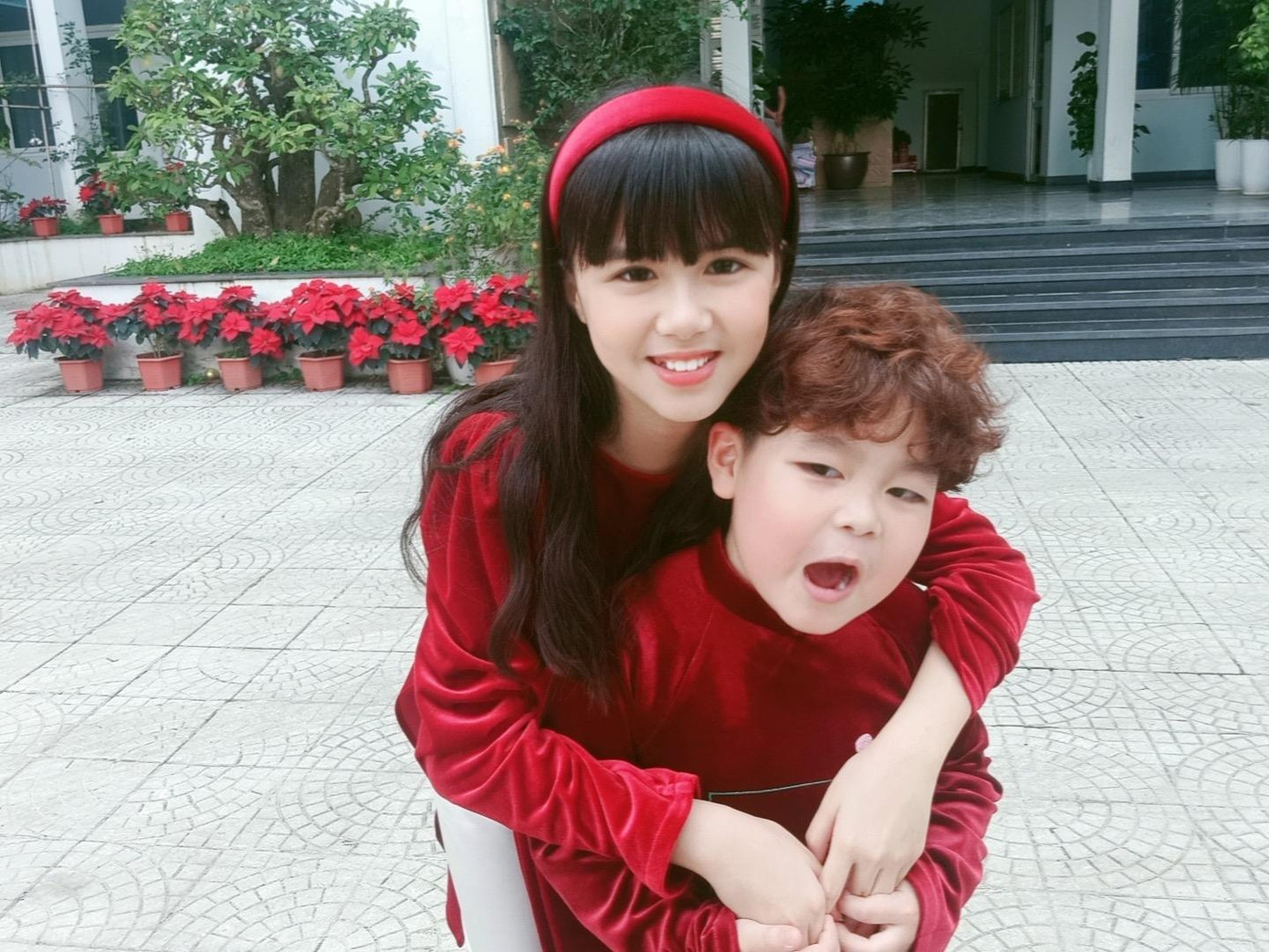 Bảo Linh và Tuấn Phong.