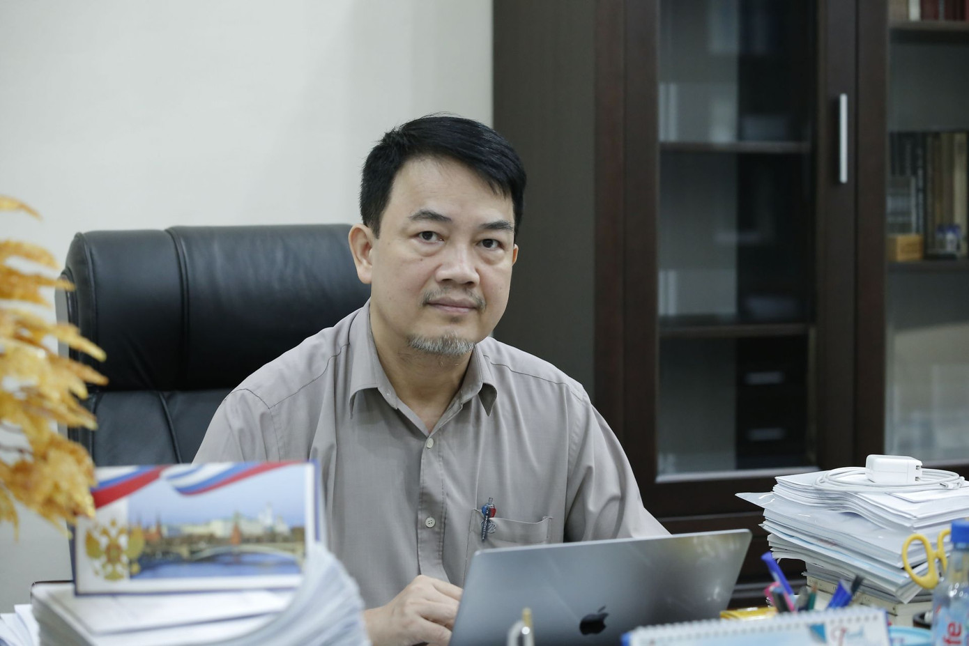 Ông Trần Chí Thành - Viện trưởng Viện Năng lượng nguyên tử Việt Nam.