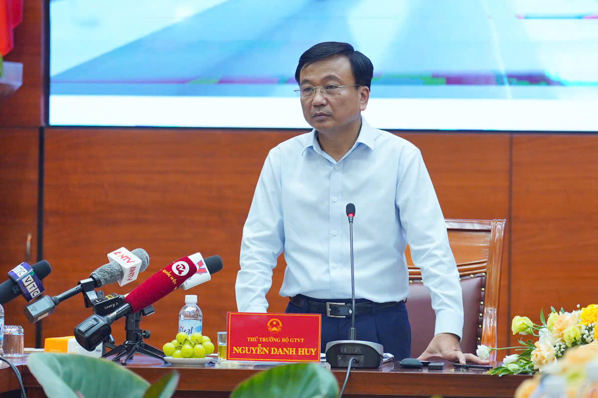 Thứ trưởng Bộ GTVT Nguyễn Danh Huy. Ảnh: Đức Nguyễn. Thứ trưởng Bộ GTVT Nguyễn Danh Huy. Ảnh: Đức Nguyễn.