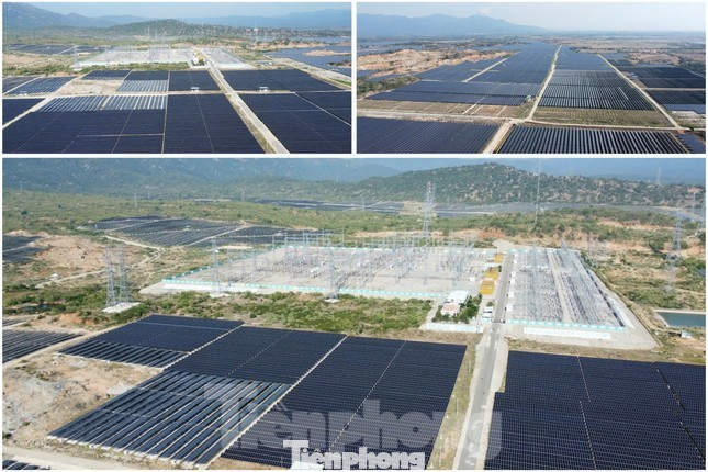 Dự án Nhà máy điện mặt trời Trung Nam - Thuận Nam bị Thanh tra Chính phủ chỉ ra nhiều vi phạm. Ảnh Lữ Hồ.