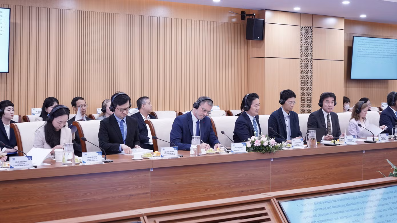 Đại biểu nhiều quốc gia đánh giá cao những thành tựu của ngành BHXH Việt Nam đạt được trong thời gian qua.