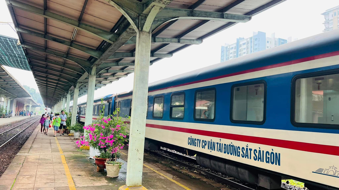 Hiện nay còn nhiều vé tàu hỏa trong dịp nghỉ lễ 2/9. Ảnh: Công ty CP Vận tải đường sắt Sài Gòn