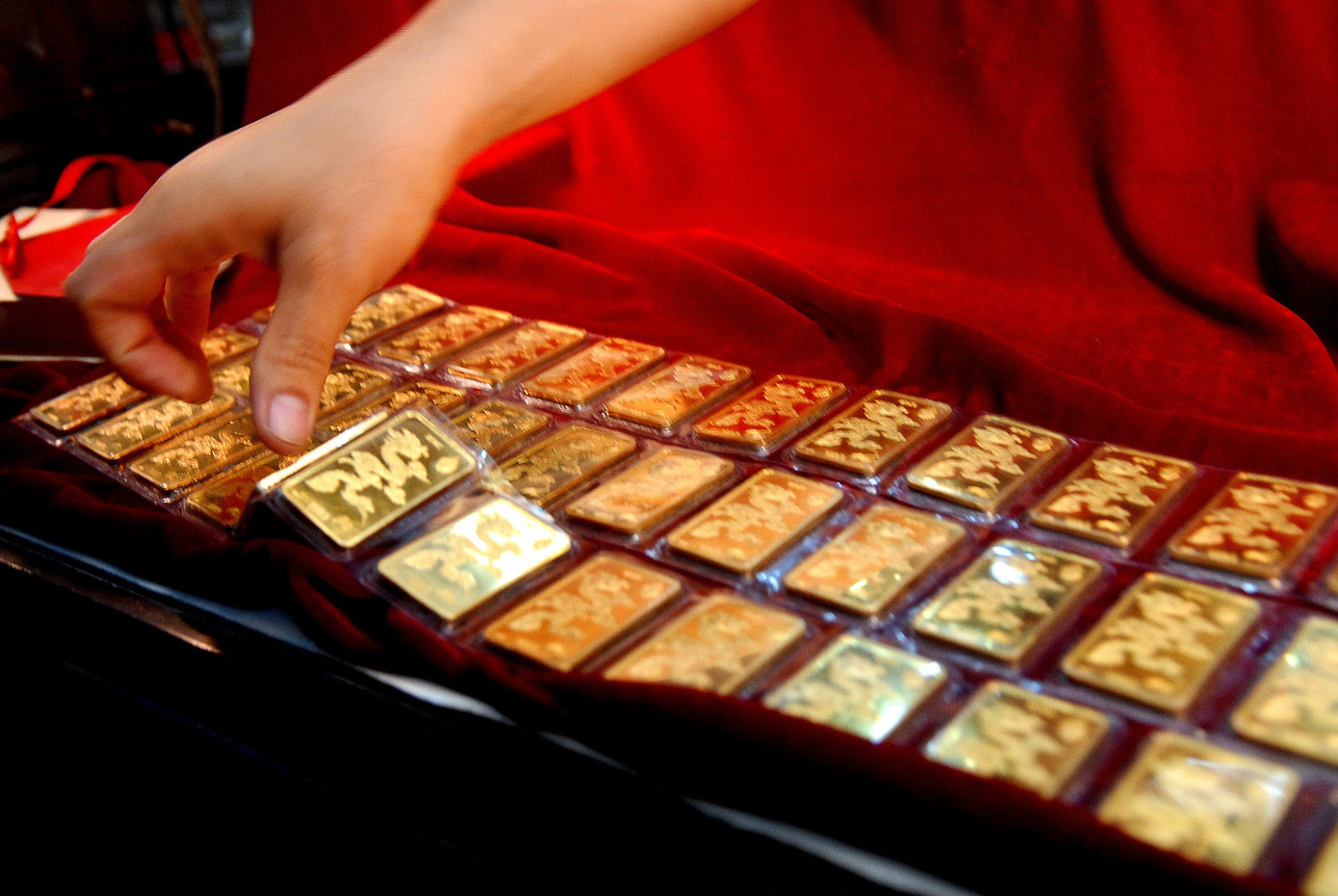 Giá vàng SJC giảm về mức 79,8 triệu đồng/lượng. (Ảnh: Như Ý).