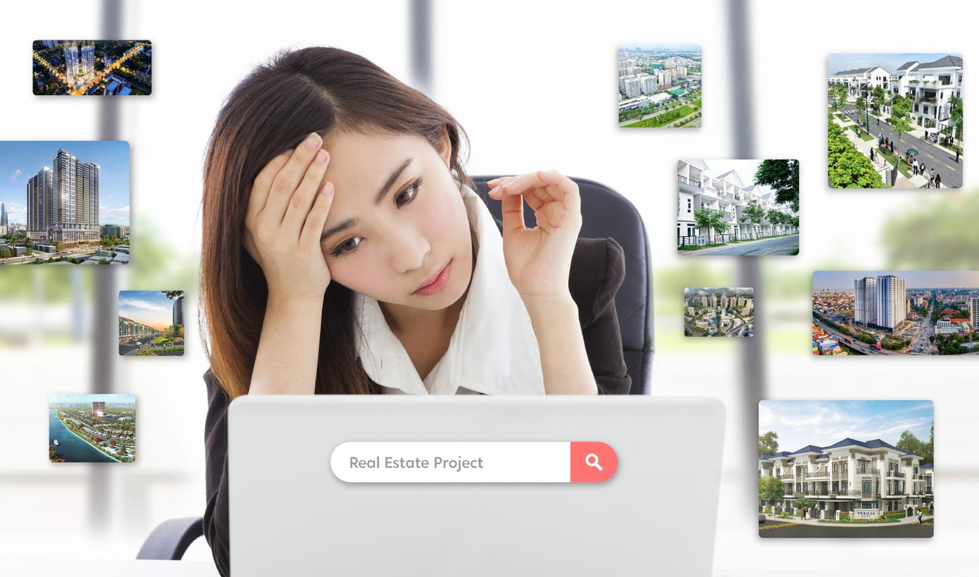 Người tìm kiếm hoang mang với các thông tin dự án BĐS