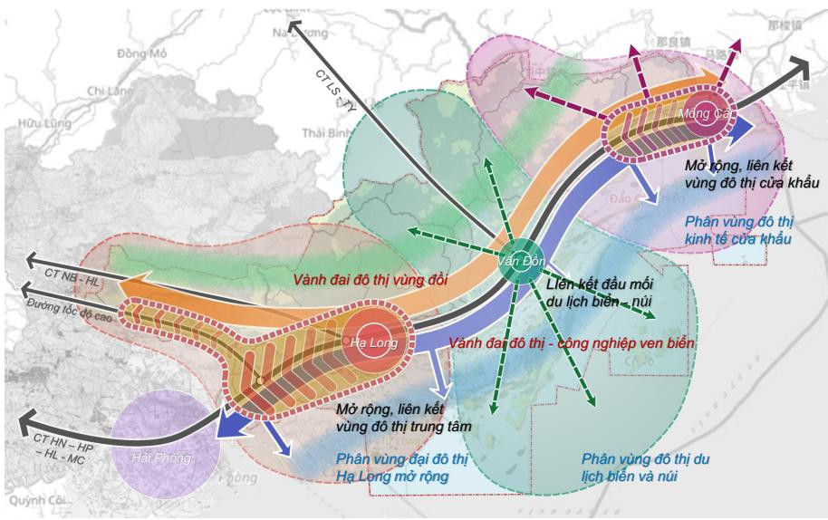 Ba tuyến giao thông trọng yếu xuyên qua Phân vùng đại đô thị Hạ long mở rộng tạo động lực phát triển cho thành phố Hạ Long