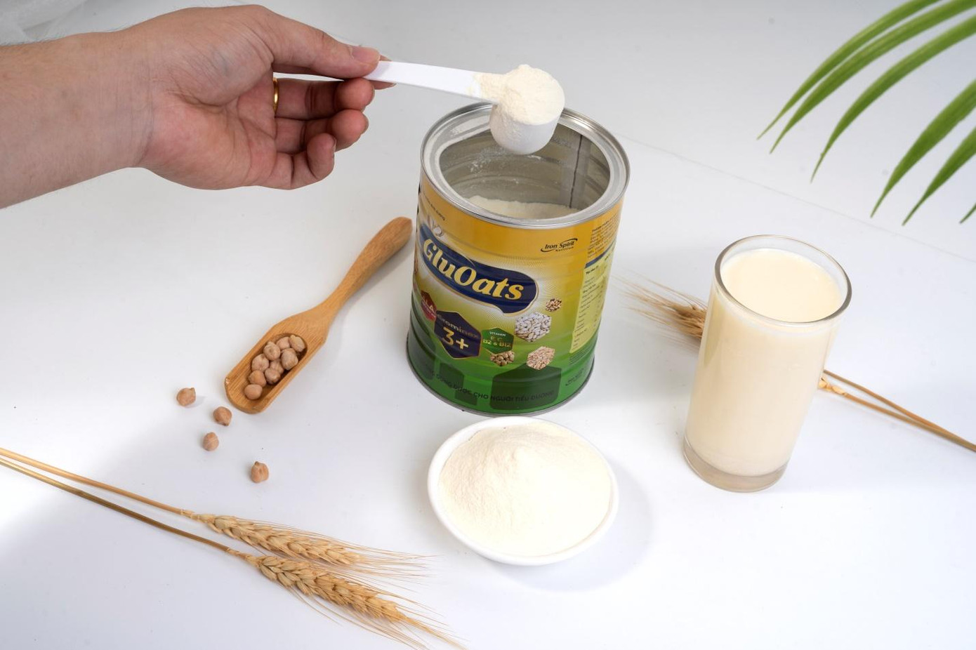 Gluoats có hương vị sữa ngọt thanh, thơm dịu từ ngũ cốc