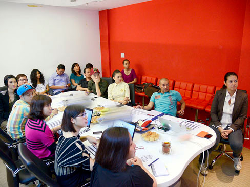 Ngô Thanh Vân gây ấn tượng với ê-kíp sản xuất nhờ sự chuyên nghiệp của mình