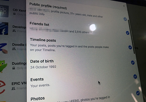 Dữ liệu người dùng Facebook được bán công khai tại Việt Nam ảnh 2