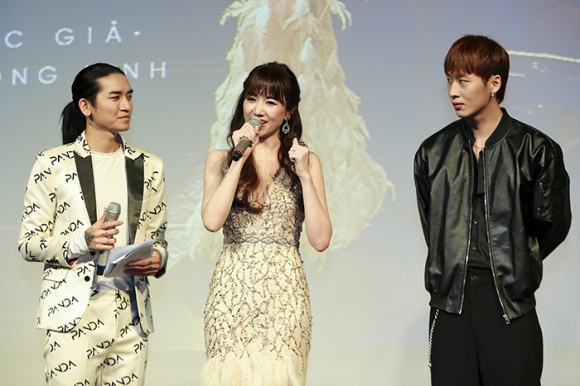 Hari Won gợi cảm với váy cúp ngực lấp lánh trong sự kiện tri ân fan ảnh 6