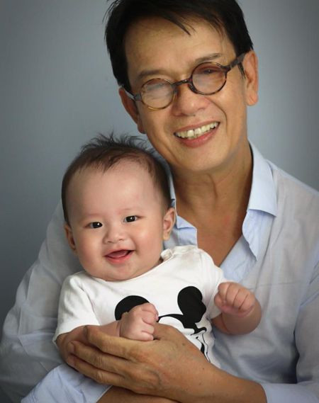 Nhạc sĩ Đức Huy và con trai