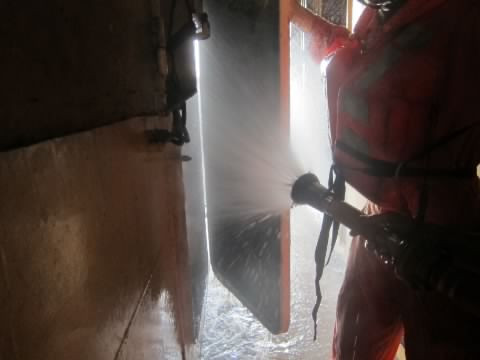 Chữa cháy trong buồng máy. Chữa cháy trong buồng máy