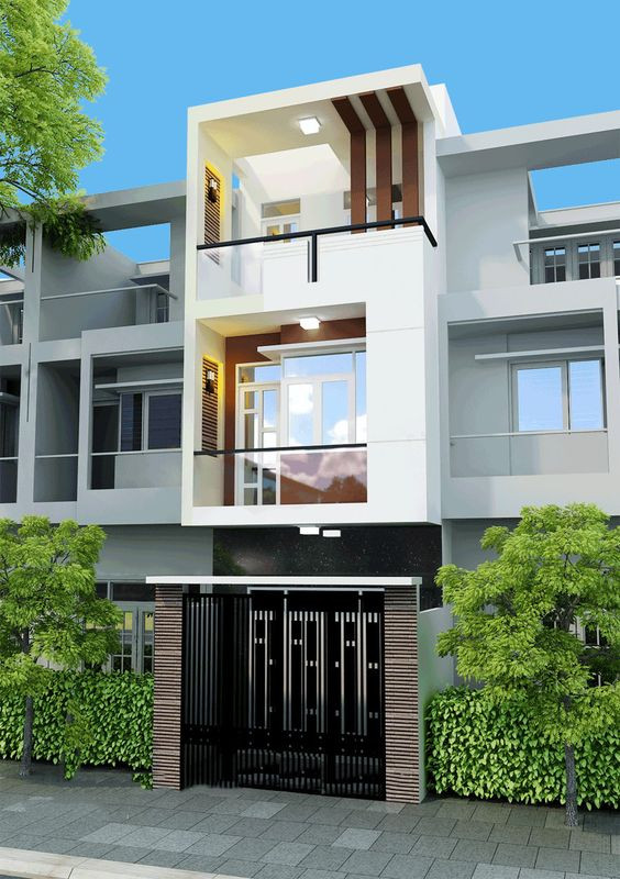 Mê mẩn mẫu nhà phố 3 tầng được ưa chuộng trong năm 2019 ảnh 1