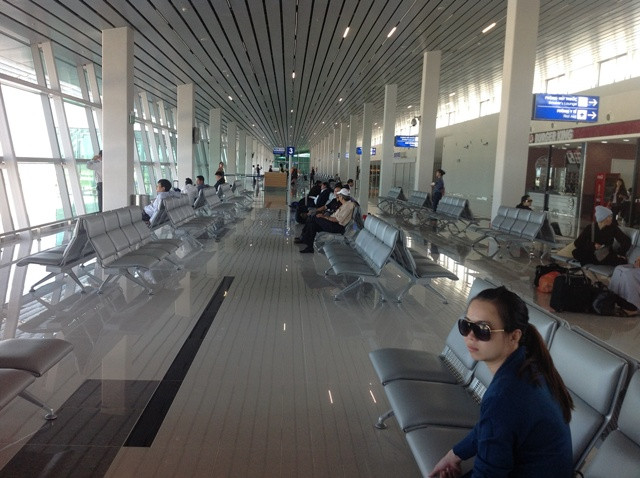 Sảnh chờ trước khi lên máy bay 