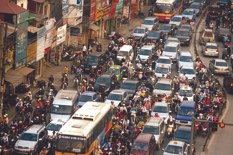 Thu phí lưu thông phương tiện cá nhân liệu có giảm ùn tắc? Ảnh: Hồng Vĩnh. Thu phí lưu thông phương tiện cá nhân liệu có giảm ùn tắc? Ảnh: Hồng Vĩnh