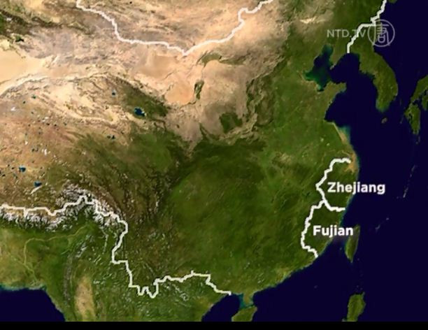 Quân đội được triển khai trên hai tỉnh ven biển Phúc Kiến và Chiết Giang