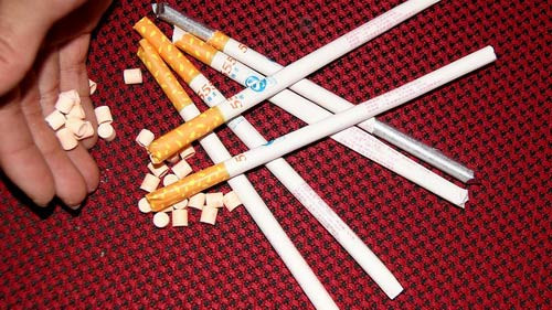 kẹo thuốc lá tái xuất gây bức xúc cho phụ huynh học sinh (ảnh minh họa)