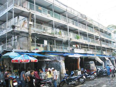 Chung cư Nguyễn Kim (quận 10, TPHCM) xuống cấp trầm trọng. Ảnh: LT. Chung cư Nguyễn Kim (quận 10, TPHCM) xuống cấp trầm trọng Ảnh: LT