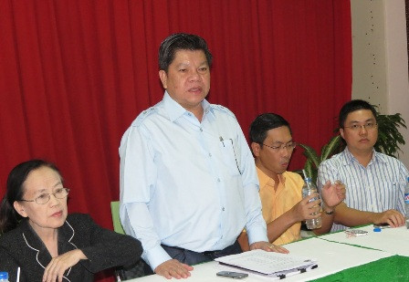 Ông Trần Văn Trí cho biết sẽ bắt đầu tiến hành làm minh bạch tài chính, kiểm tra trách nhiệm thuộc về ai