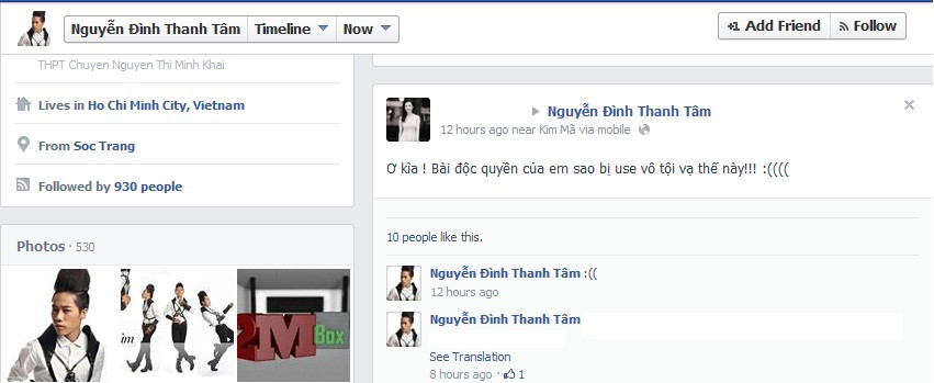 Bạn bè trên Facebook của nam ca sĩ cũng bất ngờ trước sự việc
