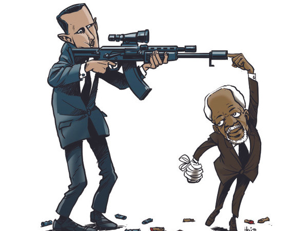 Assad và Annan Hajo de Reijger (Hà Lan)