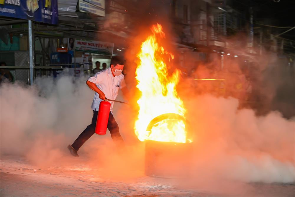 Một số tình huống giả định khi xảy ra hoả hoạn.
