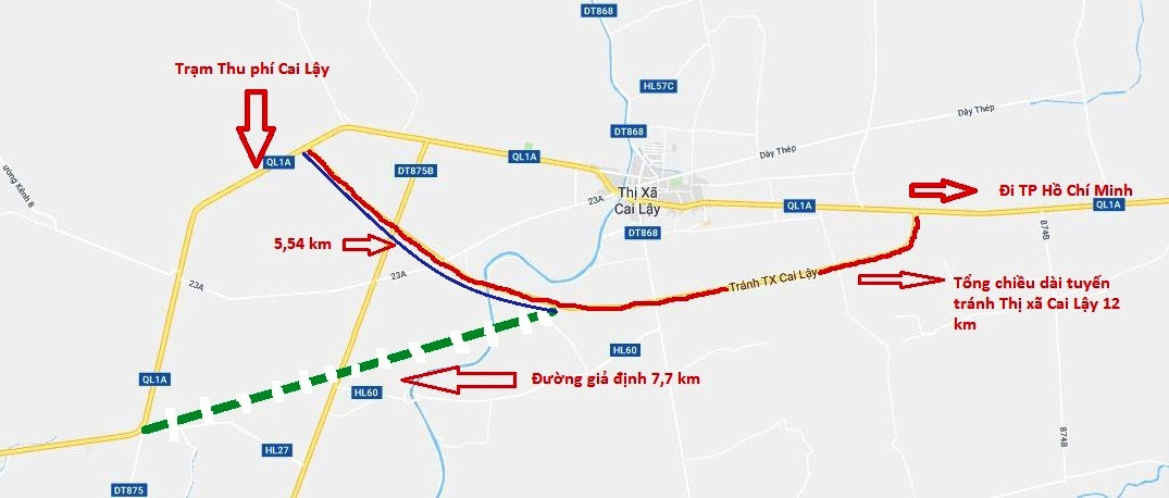 Bộ GTVT: Chưa quyết phương án chuyển trạm BOT Cai Lậy ảnh 2