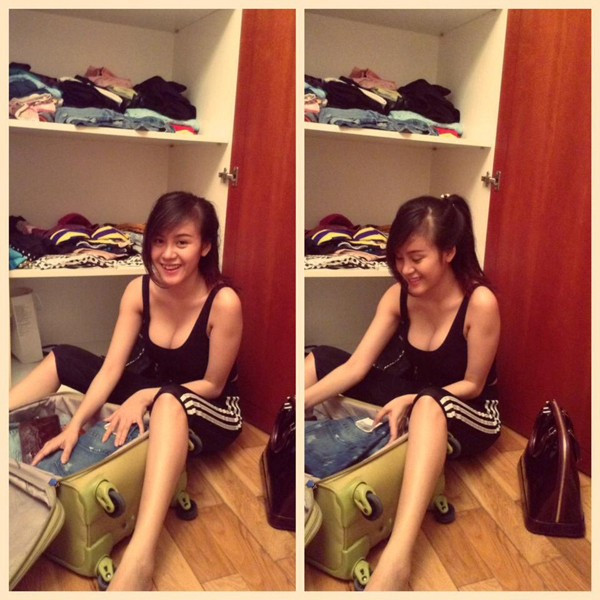 Bà Tưng - Lê Thị Huyền Anh cũng lấp lửng khoe dáng, khoe ngực trong bộ đồ gym sau khi phẫu thuật 