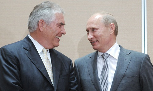 Ông trùm dầu khí - ngựa ô cán đích cuộc đua ngoại trưởng Mỹ ảnh 1