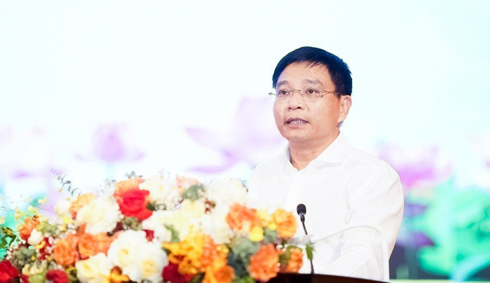 Bộ trưởng GTVT Nguyễn Văn Thắng phát biểu tại hội nghị. Bộ trưởng GTVT Nguyễn Văn Thắng phát biểu tại hội nghị.